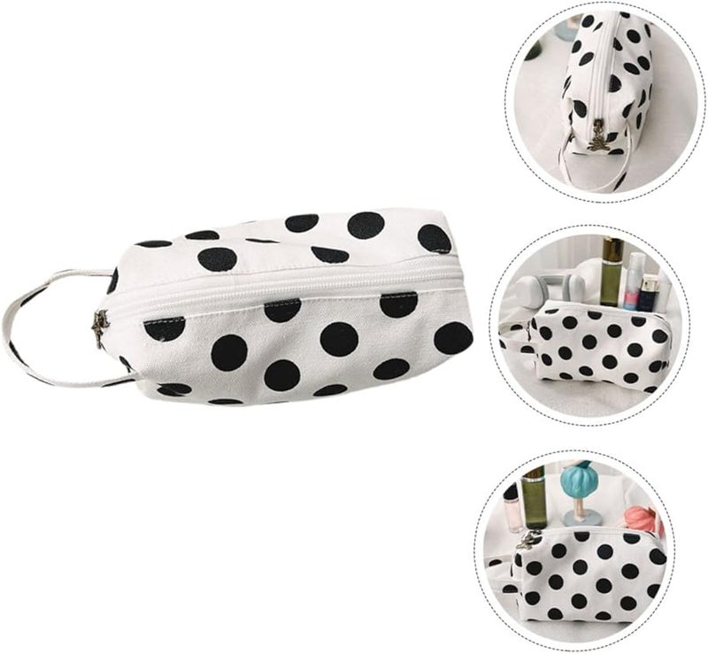 3pcs Pink Travel Makeup Bag Portable Toiletry Cosmetic Organizer Zipper Closure - Image 4
